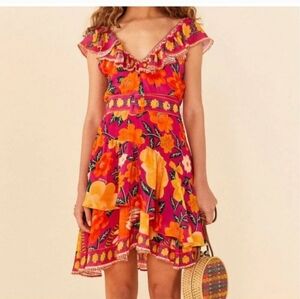 Bright Floral Farm Rio Dress